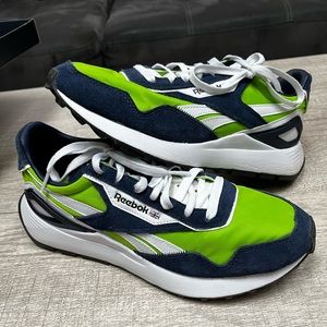 Reebok CL Legacy Unisex Sneakers Green/Blue/White M8.5/W10